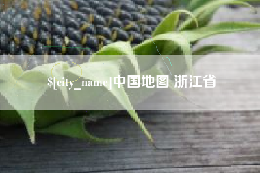 海北中国地图 浙江省