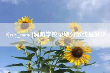 海北消防学校录取分数线是多少
