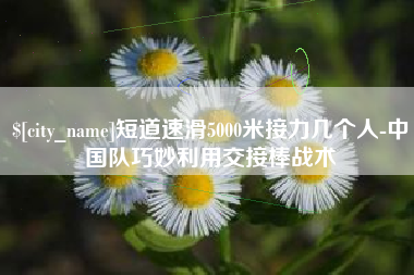 海北短道速滑5000米接力几个人-中国队巧妙利用交接棒战术