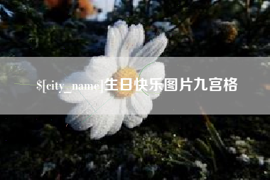 海北生日快乐图片九宫格