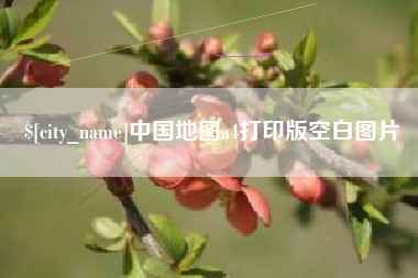 海北中国地图a4打印版空白图片