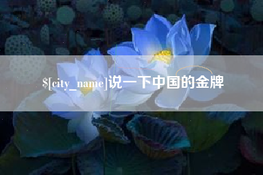 海北说一下中国的金牌