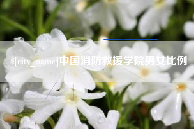 海北中国消防救援学院男女比例