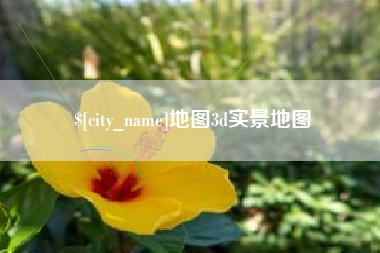海北地图3d实景地图