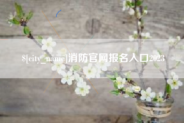 海北消防官网报名入口2023