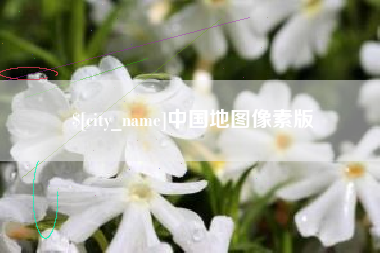 海北中国地图像素版