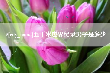 海北五千米世界纪录男子是多少