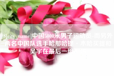 海北中国5000米男子运动员-而另外两名中国队选手哈那哈提·木哈买提和吴宇在最后一组出场