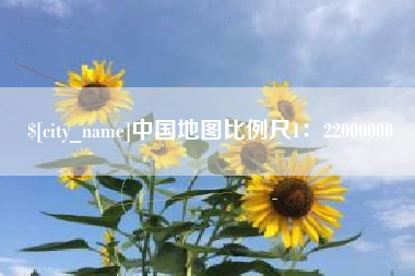 海北中国地图比例尺1：22000000